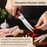 HippoMart Stainless Steel Kitchen Scissors with Handle Safety Lock - HippoMart SG