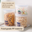 Durable Food Grade Clear Blue Air-Tight PP Kitchen Storage Container, Multiple Size - HippoMart SG
