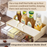 2 in 1 Kitchen Countertop Spices Compartment & Storage Rack, Multiple Color - HippoMart SG