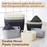 HippoMart Rattan Designer Basket with Slim Handle, Multiple Size, Colour - HippoMart SG