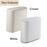 NORDIC Dustbin | Pushpod | Waste Bin | 10L | Multiple Colors | Trash Bin | Kitchen Bin - HippoMart SG