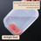 Mini Keep Fresh Organising Plastic Container ,3 in a pack - HippoMart SG