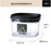Plastic Air-tight Container Inomata Mini Keep Fresh Airtight Organising Plastic Container, 220ml (Pack of 2) - HippoMart SG