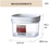 Plastic Air-tight Container Inomata Mini Keep Fresh Airtight Organising Plastic Container, 220ml (Pack of 2) - HippoMart SG
