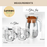 HippoMart Luminarc Glass Jug with 4 pcs Glass Cup set - HippoMart SG