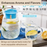 HippoMart Luminarc Glass Jug with 4 pcs Glass Cup set - HippoMart SG