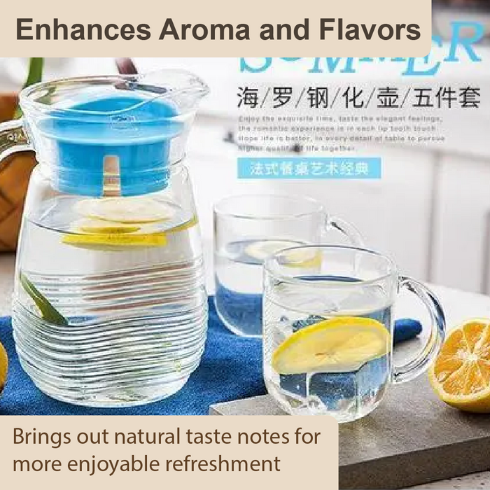 HippoMart Luminarc Glass Jug with 4 pcs Glass Cup set - HippoMart SG