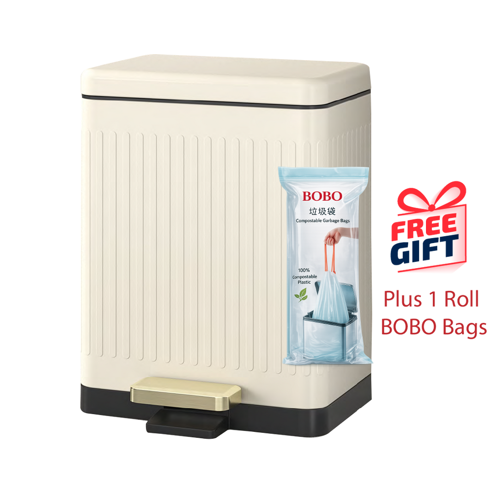 JAVA Dustbin | JACQUES | JH8874 | 15L | Step Bin | Trash Bin | Dustbin for Kitchen | Waste Bin - HippoMart SG