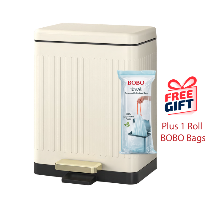 JAVA Dustbin | JACQUES | JH8874 | 15L | Step Bin | Trash Bin | Dustbin for Kitchen | Waste Bin - HippoMart SG