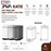 JAVA Dustbin | KATIE | JH8875 | 6L | Step Bin | Soft Closing | Trash Bin |  Dustbin for Kitchen