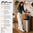 JAVA Dustbin | LASE | JH8858 | 45L | Step Pedal | Soft Closing | Trash Bin | Dustbin for Kitchen