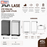 JAVA Dustbin | LASE | JH8858 | 45L | Step Pedal | Soft Closing | Trash Bin | Dustbin for Kitchen