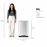 JAVA Dustbin | LASE | JH8858 | 45L | Step Pedal | Soft Closing | Trash Bin | Dustbin for Kitchen