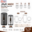 JAVA Dustbin | MIDY | JH8826 | 9L, 12L | Round Sensor Bin | Soft Closing | Waste Bin with USB wire