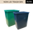 Non-Lid Dustbin | Trash Bin | 35L, 50L | Trash Bin | Dustbin for Kitchen - HippoMart SG