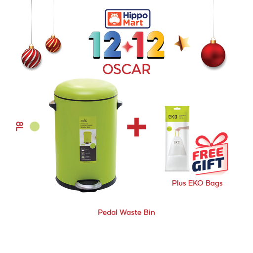 OSCAR DASH Dustbin | Pedal Waste Bin | Soft Closing | 8L, 12L | Multiple Colours | Trash Bin