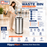 OT2 Dustbin | 65L | Silver | Lobby Bin | Open Top Bin | Lobby Bin | Waste Bin | Outdoor Bin