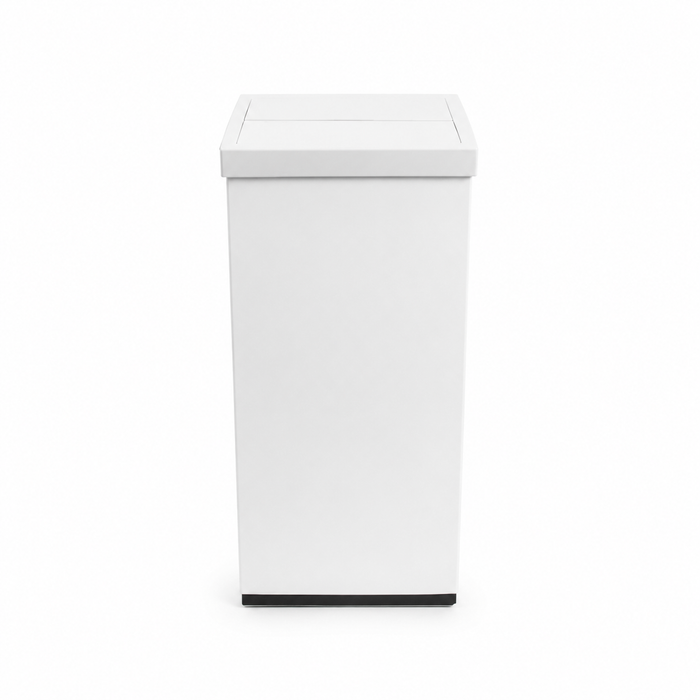 PF01 Dustbin | 65L | White Dustbin | Lobby Bin | Lobby Bin | Hotel Waste Bin | Big Rubbish Bin - HippoMart SG