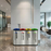 Stainless Steel Recycling Bins Station | 2-in-1, 3-in-1, 4-in-1 Multi-Compartment Options