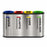 Stainless Steel Recycling Bins Station | 2-in-1, 3-in-1, 4-in-1 Multi-Compartment Options - HippoMart SG