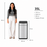 JAVA Dustbin | ROME | JH8829 | 9L, 12L, 28L, 35L | Square Sensor Bin | Soft Closing | Trash Bin
