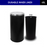 STP1 Dustbin | Lobby Bin | 65L | Silver, Black | Waste Bin | Swing Top Bin | Swing Top Bin - HippoMart SG