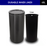 STP2 Dustbin | 65L | Silver Dustbin | Black Dustbin | Lobby Bin | Swing Top Bin | Stainless Bin - HippoMart SG