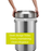 EKO Dustbin | Urban | EK9055 | Trash Bin | Waste Bin | Stainless Steel | Round Open Top | 60L - HippoMart SG