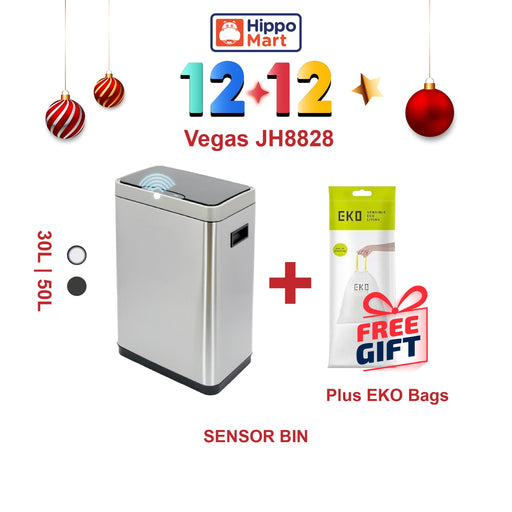 JAVA Sensor Bin | VEGAS | JH8828 | Multiple Size | Dustbin | Trash Bin | Dustbin for Kitchen
