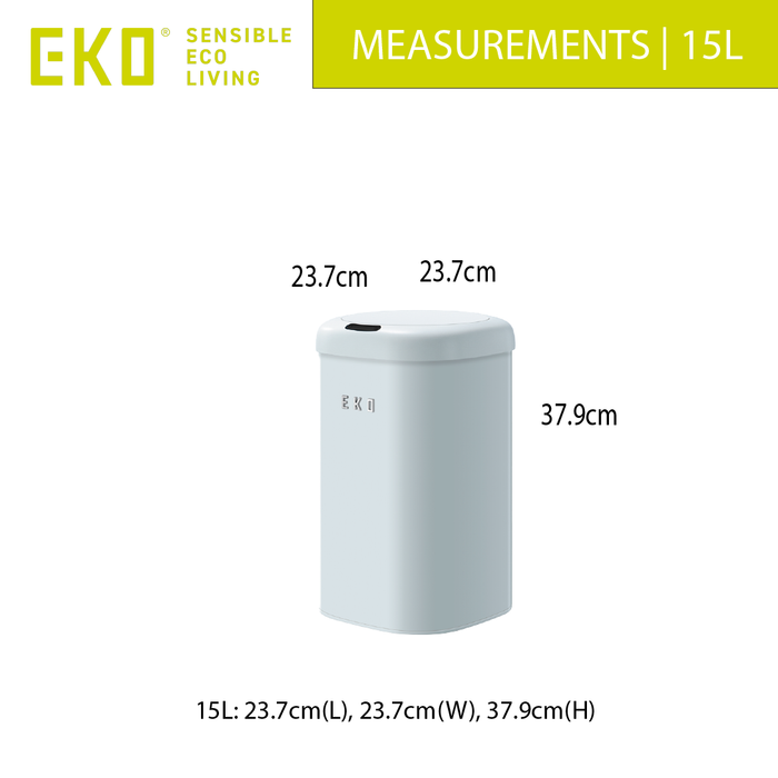 EKO Sensor Bin | Vintage | EK9184 | 15L,20L - HippoMart SG